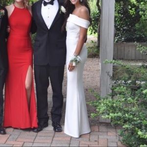 Katie May white long dress